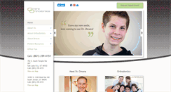 Desktop Screenshot of omanaortho.com